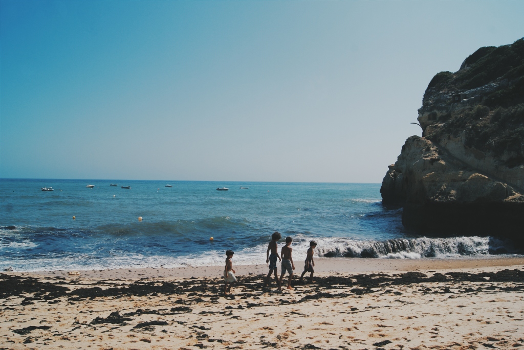 portugal beach, benagil beach, road trip portugal