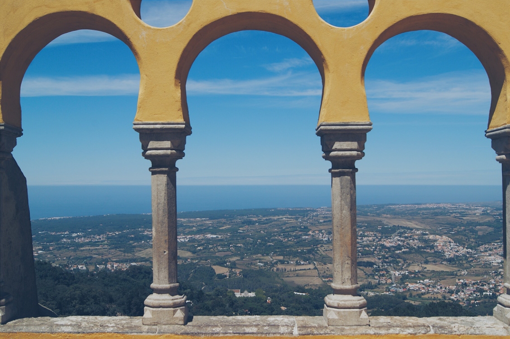 sintra palace, palacia da pena, southern portugal, lisbon portugal