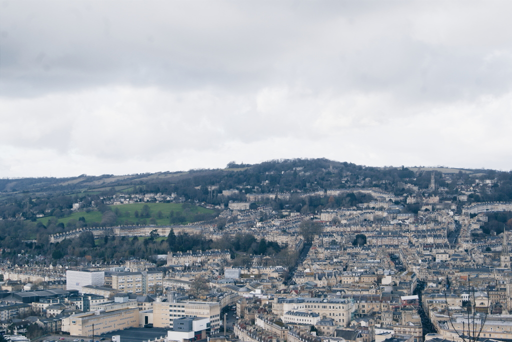 jane austen bath, view over bath uk, bath uk tourism, travel in bath