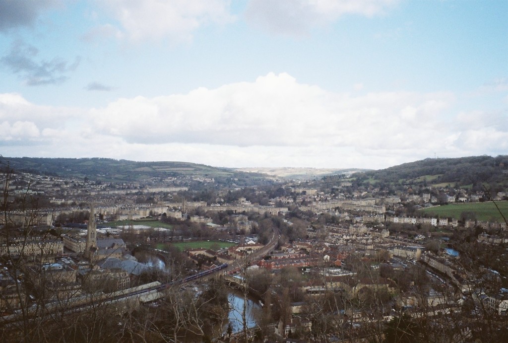 view over bath, bath city centre, bath city uk, travel to bath