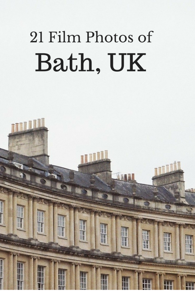 Royal Crescent - 21 Film Photos of Bath, UK
