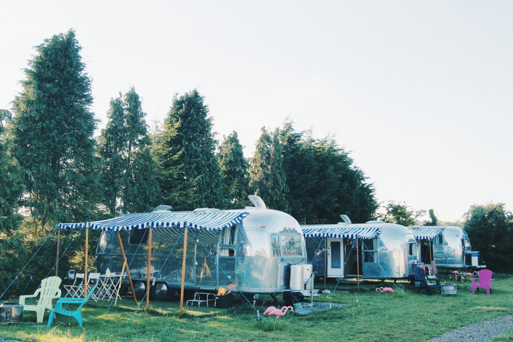 glamping in suffolk, happy days rv suffolk, airstream camping