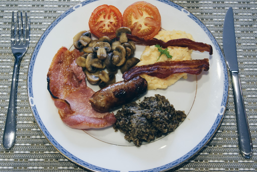 cairngorms B&B, scottish breakfast, thistle dhu B&B