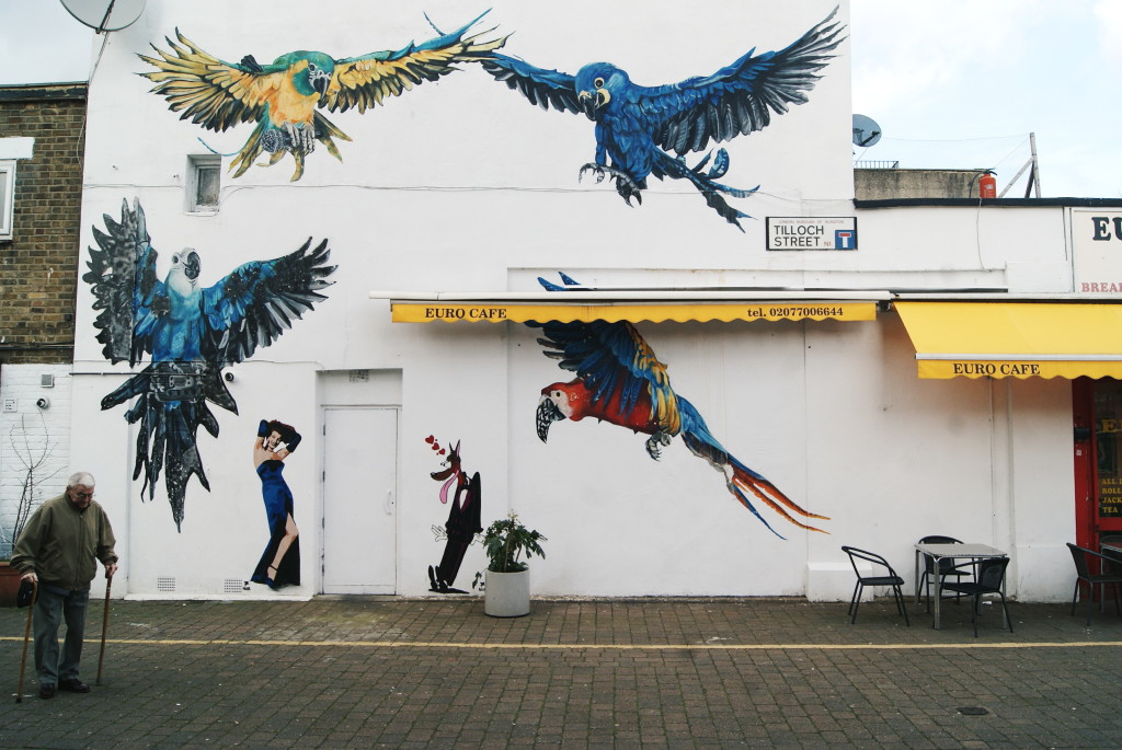 adventure inspiration, slow travel, london islington, london street art