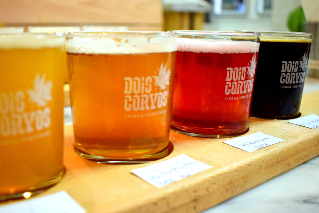 craft beer in lisbon, dois corvos lisbon, lisbon brewery