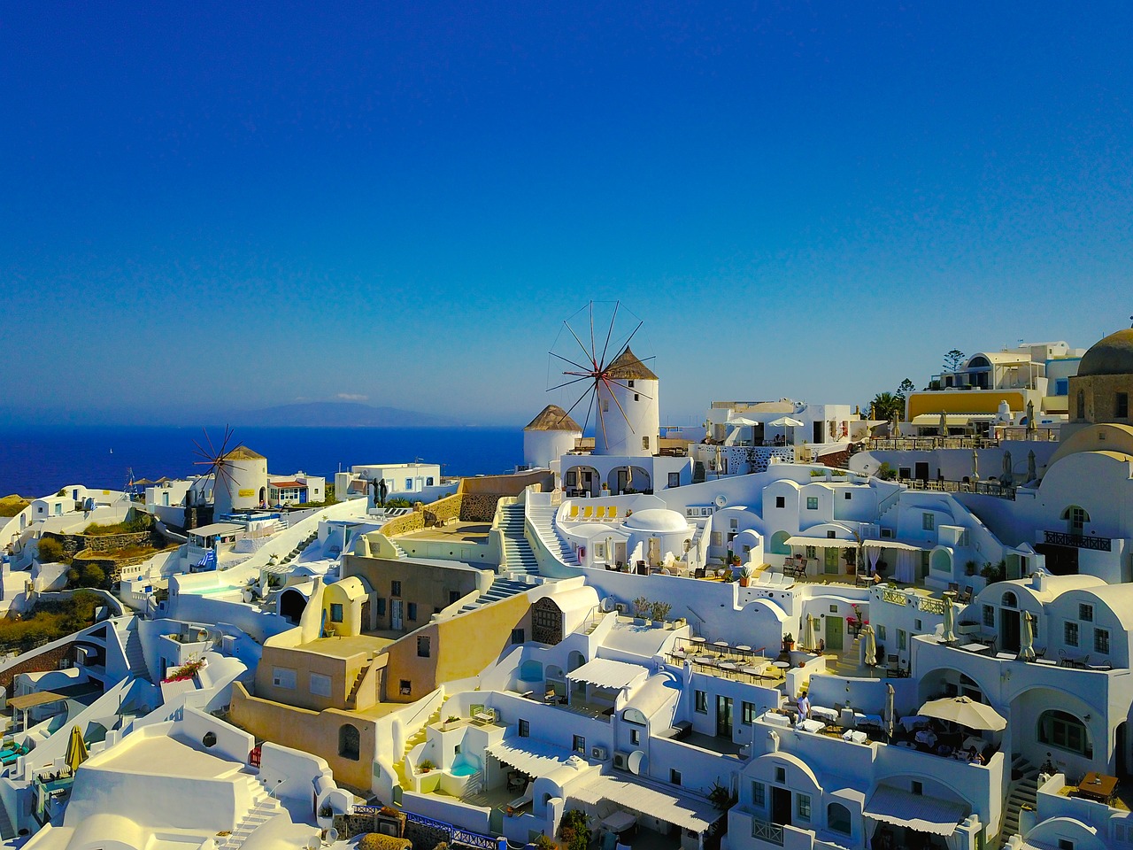 santorini greece, travel mindfully